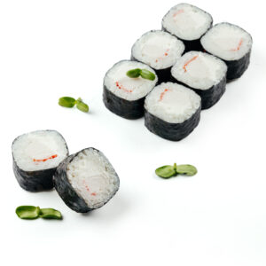 Классический ролл с крабом и сыром