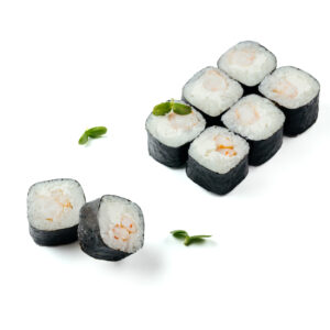 Классический ролл с креветкой и сыром