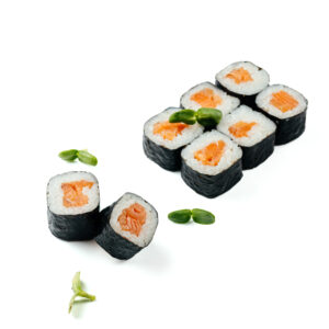 Классический ролл лосось